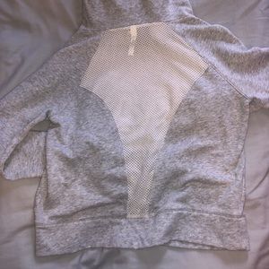Athletic Hoodie with Mesh Back